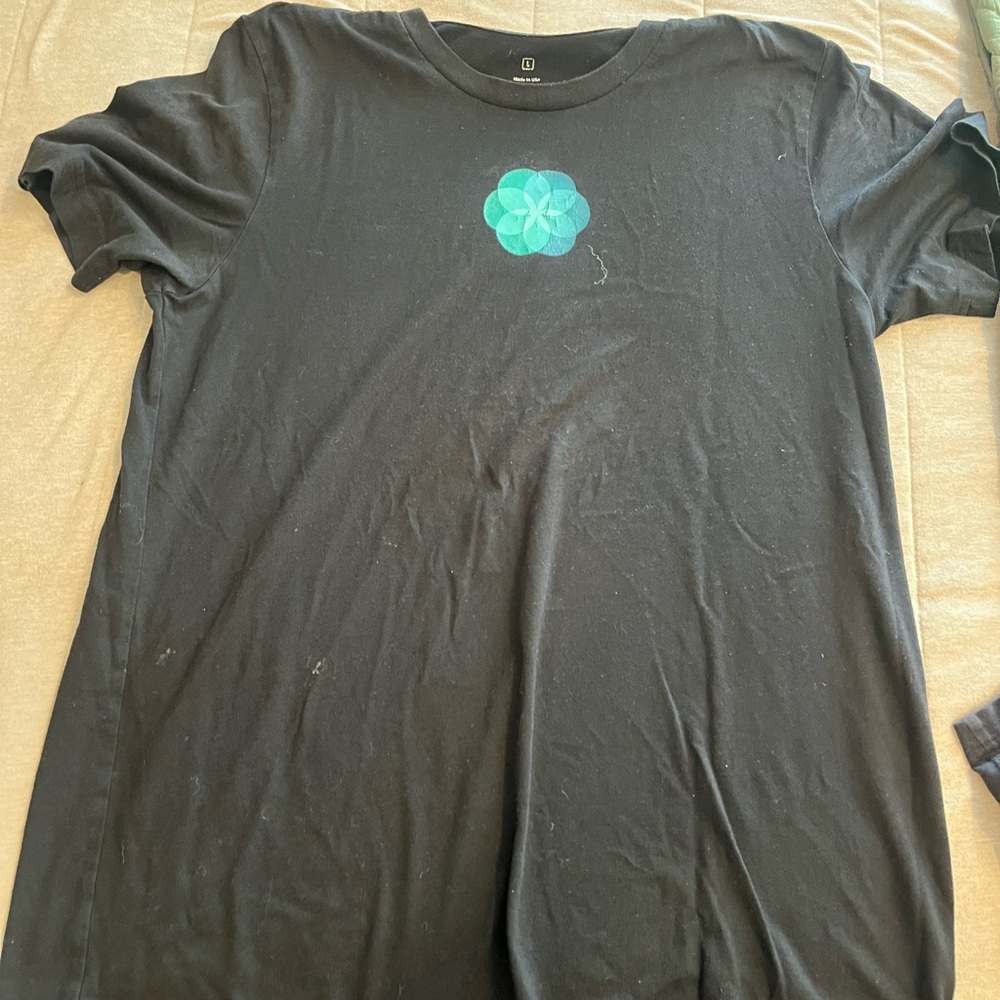 Apple Mindful Minute Challenge T Shirt Size Large Mens Used